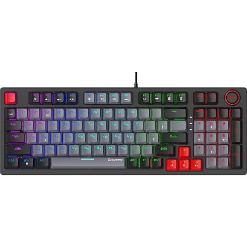 Клавіатура GamePro MK120B Red Switches Black (MK120R) - придбати в Дніпрі, Україні: ціна, характеристики | інтернет-магазин TOUCH