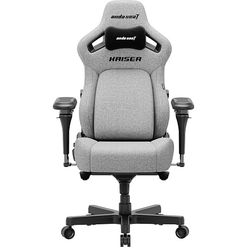 Геймерское кресло Anda Seat Kaiser 4 V2 Ash Fabric Size XL Grey (AD12YDDC-XLL-20-G-CF-03)