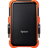 Зовнішній жорсткий диск Apacer AC630 2TB Black/Orange (AP2TBAC630T-1) - придбати в Дніпрі, Україні: ціна, характеристики | інтернет-магазин TOUCH