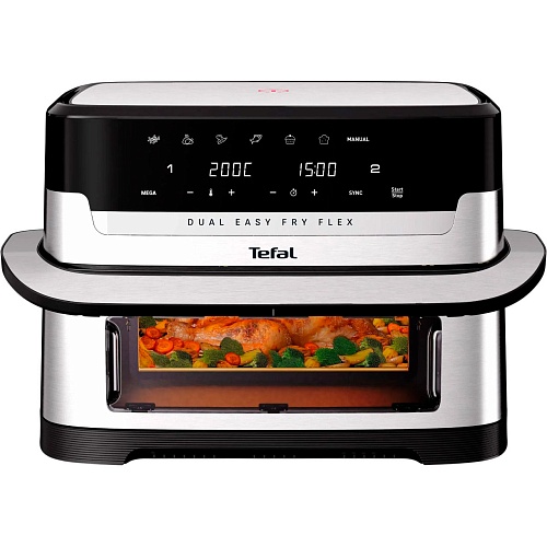 Мультипечь Tefal Dual Easy Fry Flex EY922DE0 Уценка