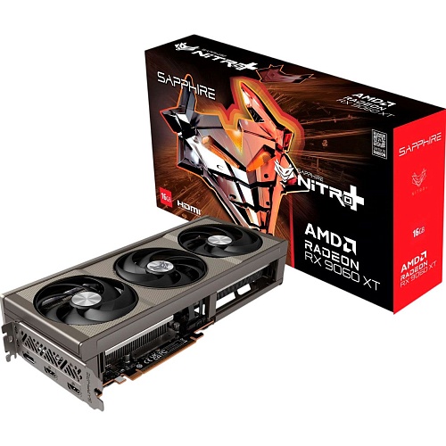 Видеокарта Sapphire Nitro+ Radeon RX 9060 XT 16GB (11350-01-20G) UA