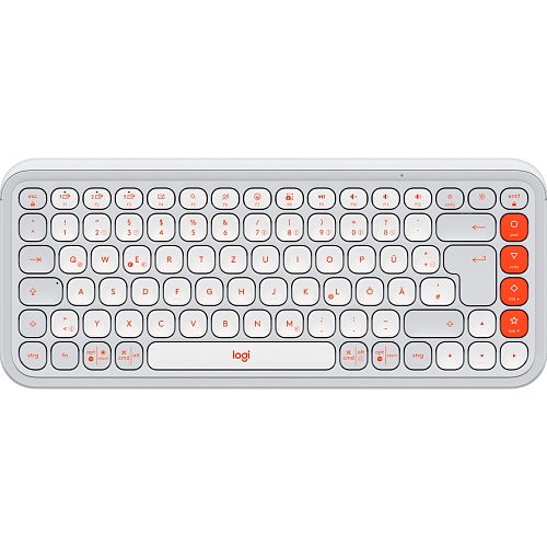 Клавиатура Logitech POP Icon Keys Bluetooth UA Off-White (920-013072)