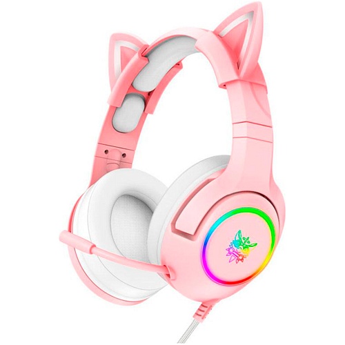 Ігрові навушники Onikuma K9 Cat 3.5mm Pink  - придбати в Дніпрі, Україні: ціна, характеристики | інтернет-магазин TOUCH