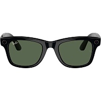 Смарт-очки Ray-Ban Meta Wayfarer Gen 2 Standard Shiny Black Frame / G-15 Green Lenses (RW4012 601/71 50-22) Витрина
