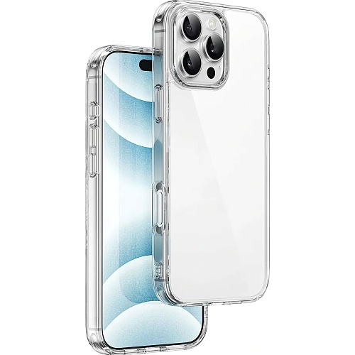 Чехол WiWU ZCC-108 TPU Clear Series для Apple iPhone 16 Pro Max Transparent 