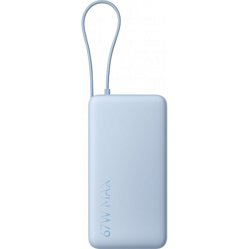 Внешний аккумулятор Xiaomi PB2067 20000mAh 67W Ice Blue (BHR08O8GL)