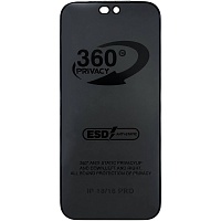 Защитное стекло DK 360° Privacy Anti-Static Glass для Apple iPhone 18 Pro Black