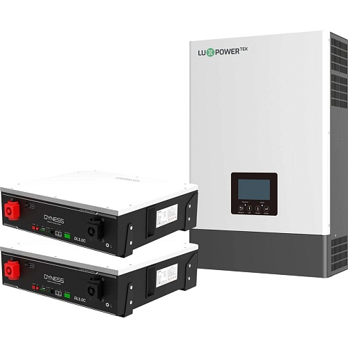 Система зберігання енергії LuxPower SNA6000 WIDE PV 6kW + 2 АКБ Dyness DL5.0C Heating 10.2kW (51.2V/100Ah/5120Wh) - придбати в Дніпрі, Україні: ціна, характеристики | інтернет-магазин TOUCH