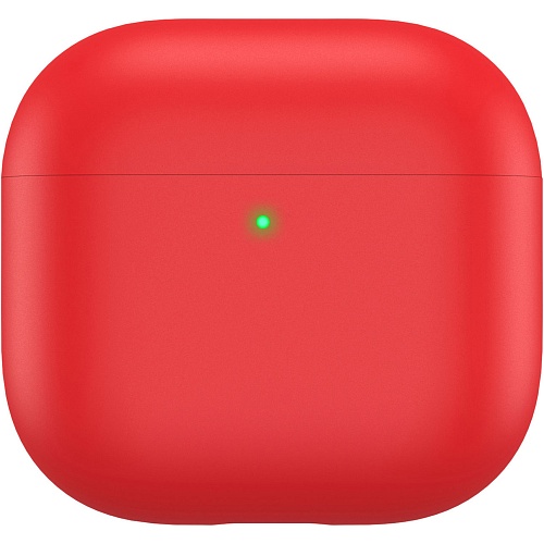 Чехол AhaStyle Ultra-Thin Colorful Silicone Case для Airpods 4 Red (CP-WG172-RD)