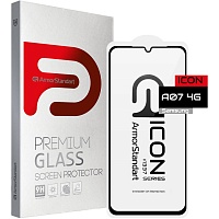Захисне скло ArmorStandart Icon Glass для Samsung Galaxy A07 Black (ARM86508) - придбати в Дніпрі, Україні: ціна, характеристики | інтернет-магазин TOUCH