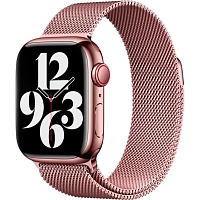 Ремешок DK Metallic Band Milanes Loop Magnetic для Apple Watch 38mm Rose