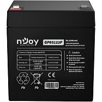 Акумулятор Njoy GP05122F AGM 12V (12V/5Ah/60Wh) (BTVACEUOATF2FCN01B) - придбати в Дніпрі, Україні: ціна, характеристики | інтернет-магазин TOUCH