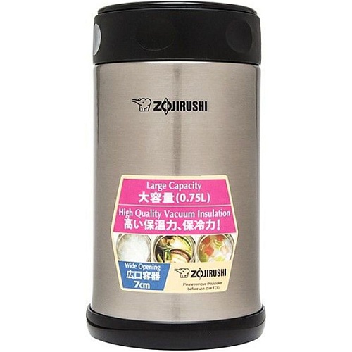 Пищевой термоконтейнер Zojirushi SW-FCE75XA 0.75 л Steel