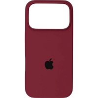 Чохол Silicone Case для Apple iPhone 17 Pro Maroon AA - придбати в Дніпрі, Україні: ціна, характеристики | інтернет-магазин TOUCH