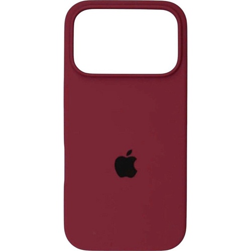 Чехол Silicone Case для Apple iPhone 17 Pro Maroon AA