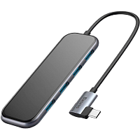 USB-хаб Baseus Multifunctional Hub Deep Gray (CAHUB-EZ0G) - придбати в Дніпрі, Україні: ціна, характеристики | інтернет-магазин TOUCH