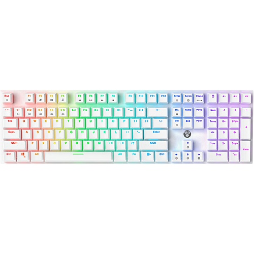Клавиатура Fantech MaxFit108 MK855 Space Edition (MK855RGB-WH) 
