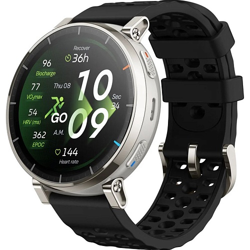Смарт-годинник Amazfit Active 3 Premium Apex Silver (W2559GL1N) - придбати в Дніпрі, Україні: ціна, характеристики | інтернет-магазин TOUCH