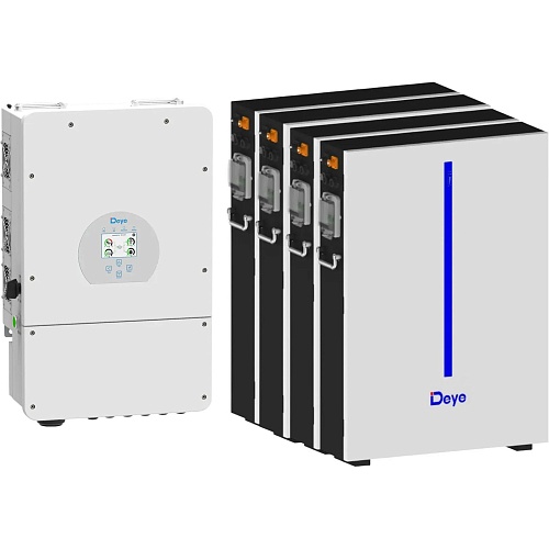 Система зберігання енергії Deye SUN-12K-SG02LP1-EU-AM3 12kW + 4 АКБ RW-M6.1-B 24.5kWh (51.2V/120Ah/6144Wh) - придбати в Дніпрі, Україні: ціна, характеристики | інтернет-магазин TOUCH