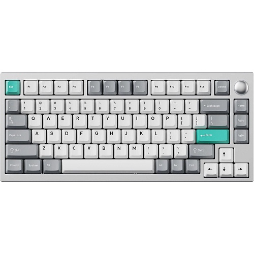 Клавиатура Lemokey P1 Pro Keychron Super Banana Space Silver (P1P-X4-UA)