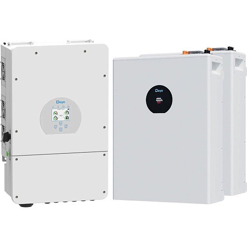 Система хранения энергии Deye SUN-12K-SG02LP1-EU-AM3 12kW + 2 АКБ SE-F5 Pro-C 10.2kWh (51.2V/100Ah/5120Wh)