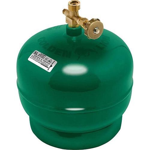 Газовий балон Voltronic Golden Lion 4.8л + пальник 20354 Green (GL-GBG-2k-48L) - придбати в Дніпрі, Україні: ціна, характеристики | інтернет-магазин TOUCH