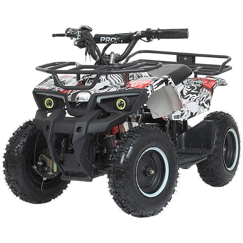 Електроквадроцикл Profi HB-ATV800AS-2-3 Black/White/Red - придбати в Дніпрі, Україні: ціна, характеристики | інтернет-магазин TOUCH