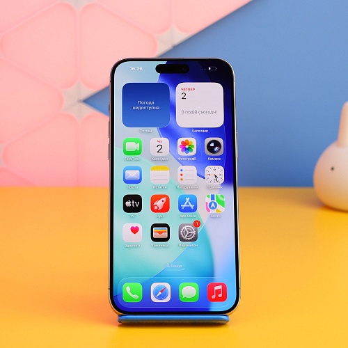 Смартфон Apple iPhone 15 Pro Max 256GB Natural Titanium (MU793) Б/У