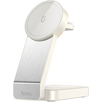 Беспроводное зарядное устройство Hoco CQ3 Milky White (602341)
