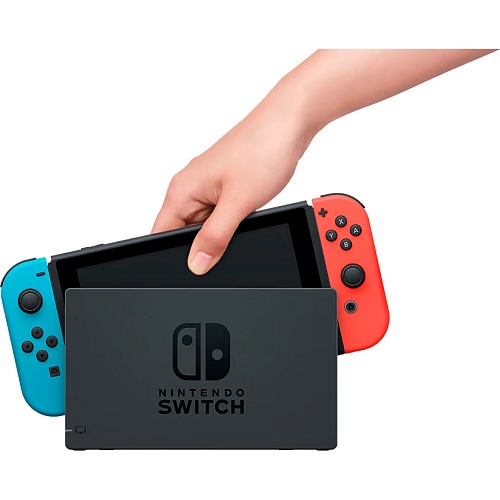 任天堂 - nintendo switch Nintendo Switch Neon Blue-Red (Upgraded version) + Игра The