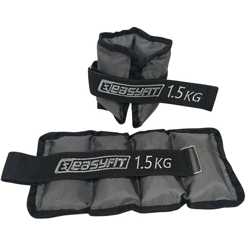 Утяжелители для ног и рук EasyFit Metal 1.5 kg (EF-AWTМ-150)