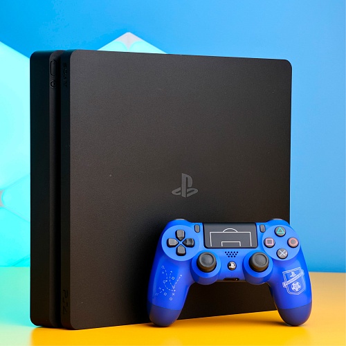 Ігрова консоль Sony PlayStation 4 Slim 500GB Black Б/У - придбати в Дніпрі, Україні: ціна, характеристики | інтернет-магазин TOUCH