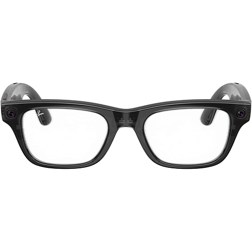 Смарт-очки Ray-Ban Meta Blayzer Optics Gen 2 Standard Transparent Black Frame/Demo Lens (RW7001 8526 50-19)