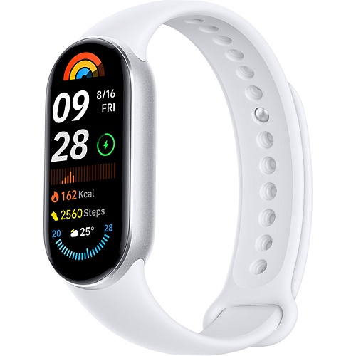 Фитнес-браслет Xiaomi Mi Smart Band 9 Glacier Silver (BHR8340GL)