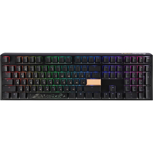 Клавиатура Ducky One 3 Cherry MX Speed Silver RGB Black (DKON2108ST-PUAPXCLAWSC1) UA