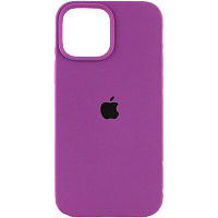 Чехол Silicone Case для Apple iPhone 14 Pro Max (Grape) AA