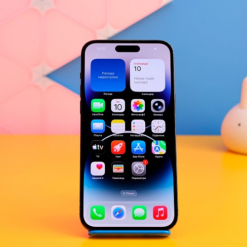 Смартфон Apple iPhone 14 Pro Max 128GB Space Black (MQ9P3) Б/У
