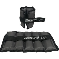 Обтяжувачі для ніг та рук EasyFit Metal 3 kg (EF-AWTМ-300) - придбати в Дніпрі, Україні: ціна, характеристики | інтернет-магазин TOUCH