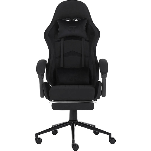 Геймерське крісло GT Racer X-2324 Fabric Black Suede - придбати в Дніпрі, Україні: ціна, характеристики | інтернет-магазин TOUCH