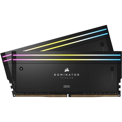 Модуль пам'яті DDR5 Corsair Dominator Titanium RGB 2x16GB 7200MHz Black (CMP32GX5M2X7200C34) - придбати в Дніпрі, Україні: ціна, характеристики | інтернет-магазин TOUCH