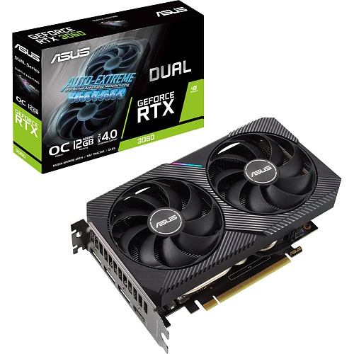 Відеокарта Asus Dual GeForce RTX 3060 V2 OC Edition (DUAL-RTX3060-O12G-V2) UA - придбати в Дніпрі, Україні: ціна, характеристики | інтернет-магазин TOUCH