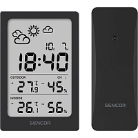 Метеостанция Sencor SWS2300B Black
