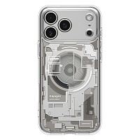 Чохол Spigen Ultra Hybrid MagSafe Zero One для Apple iPhone 17 Pro Natural Titanium (ACS10352) - придбати в Дніпрі, Україні: ціна, характеристики | інтернет-магазин TOUCH