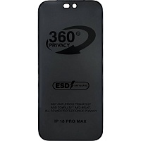 Защитное стекло DK 360° Privacy Anti-Static Glass для Apple iPhone 18 Pro Max Black