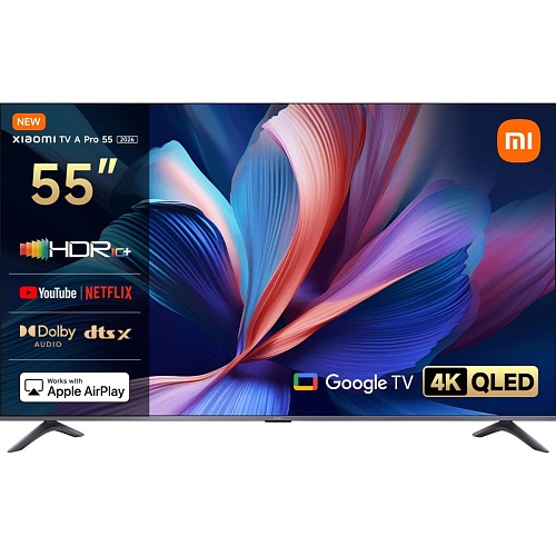 Телевизор Xiaomi TV A Pro 55" QLED Ultra HD 4K 2026 (L55MB-APEU) EU