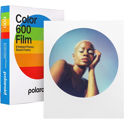 Фотобумага Polaroid Color Film for 600 Round Frame 1x8 (6021)