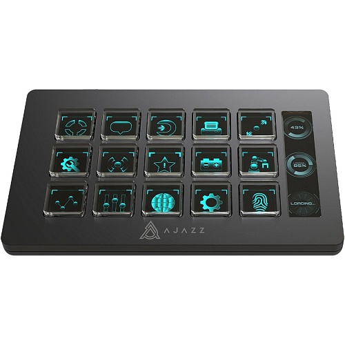 Контролер для стримінгу Ajazz AKP153E Black (AKP153E-B) - придбати в Дніпрі, Україні: ціна, характеристики | інтернет-магазин TOUCH