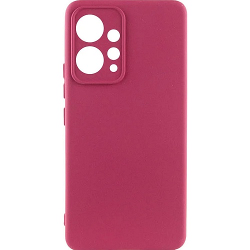 Чехол Epic Lakshmi Full Camera Silicone Cover для Xiaomi Redmi Note 12 4G Marsala