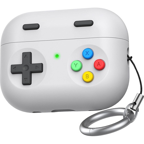 Чохол AhaStyle Game Machine Silicone для Airpods Pro 3 Light Grey (CP-PT-DD13-LG) - придбати в Дніпрі, Україні: ціна, характеристики | інтернет-магазин TOUCH