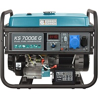 Генератор газово-бензиновый Konner&Sohnen KS 7000E G 5/5.5 кВт
